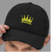 Be the Best (The King) – Relaxed Fit Cap (Gold Color)