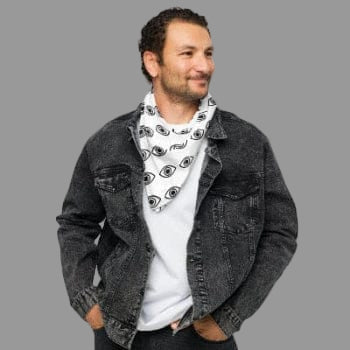 Skull Print Bandana - Arissai