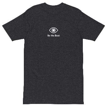 Be the Best – Premium Cotton Tee (Centered Logo/OS) - Arissai