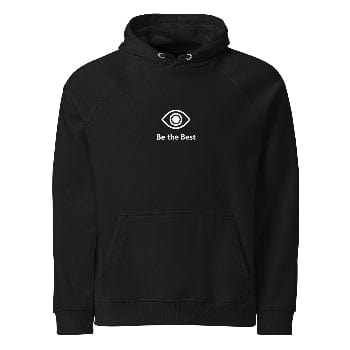 Be the Best – Organic Cotton Hoodie (Centered Logo/OS) - Arissai