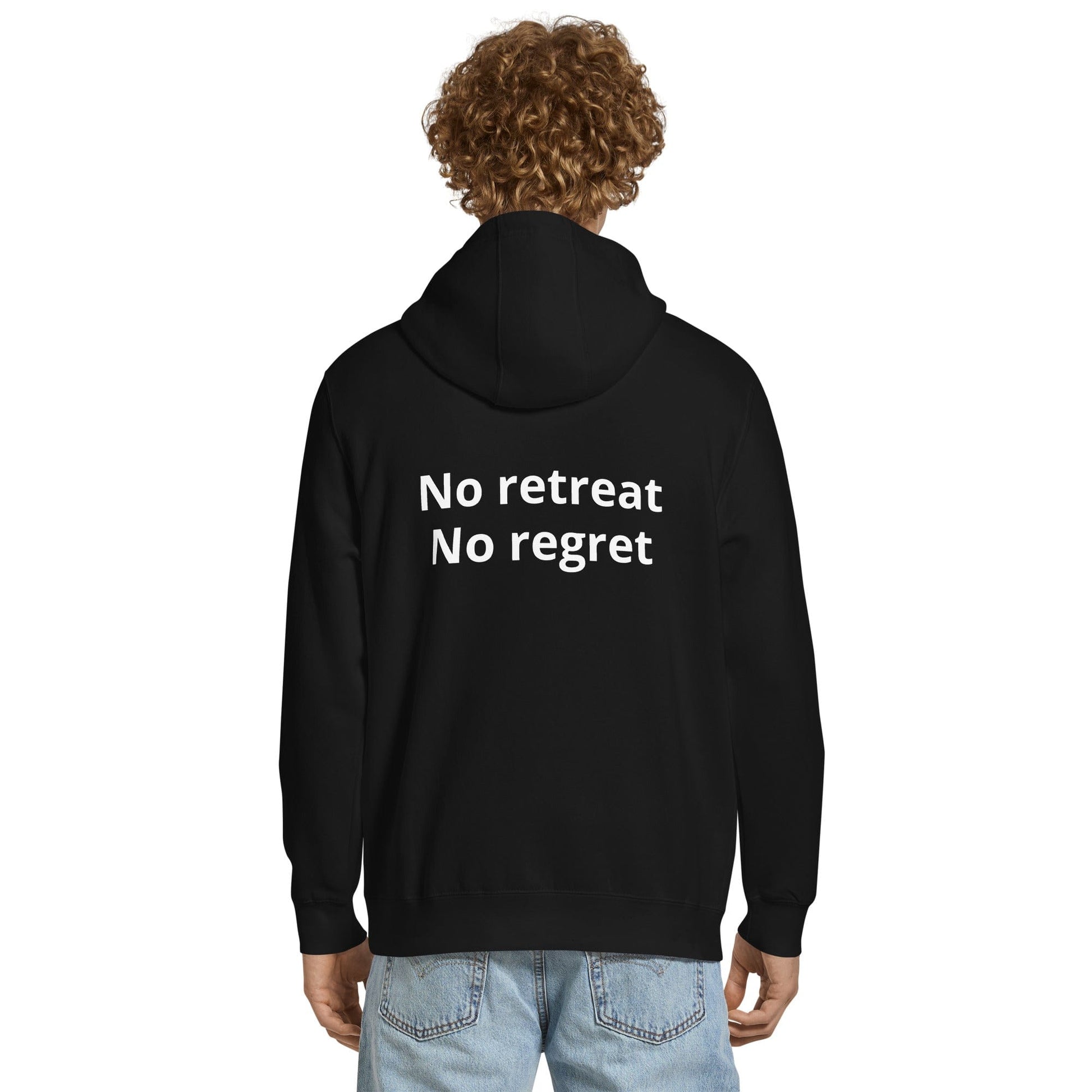 Be the Best (No retreat No regret)– Modern Cotton Hoodie (Left Chest Logo/DS) - Arissai