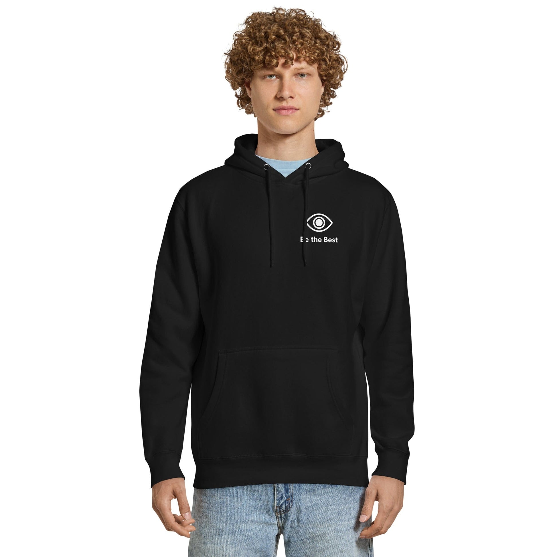 Be the Best (No retreat No regret)– Modern Cotton Hoodie (Left Chest Logo/DS) - Arissai