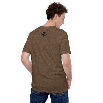 The Eye Behind the Brew - Unisex ring-spun cotton Tee - Arissai